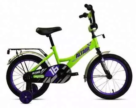 ALTAIR KIDS 20 (рост 13") 2019-2020, ярко-зеленый/фиолетовый, RBKT05N01011