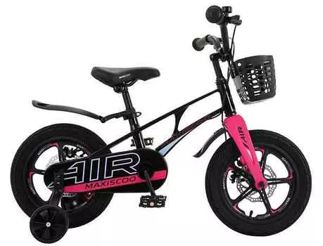 Детский двухколесный велосипед Maxiscoo Серия "Air" Делюкс Плюс 14"