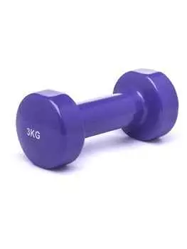 Гантель виниловая Atemi, AD053, чугун, 3 кг