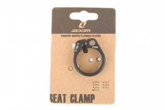 Хомут подседельного штыря, AT-182, 31,8 мм, ZOOM (, 1CLAAB000347)