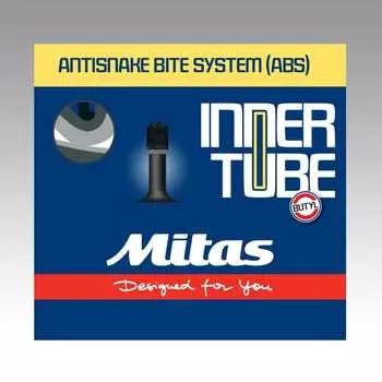 Камера, A07 TAS, 28"/29" * 1.5/2.10", Бутил, Schrader (AV), 35 мм, Top antipuncture, Mitas (черный, 510300755111)