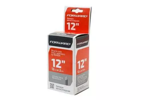 Камера, TU12, 12" * 1/2x21/4, Бутил, Schrader (AV), WANDA (, VTU12122140001)