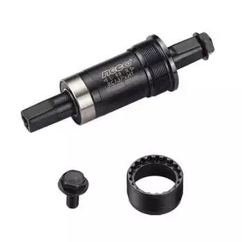 Каретка, B910, Картриджная, SQR, 68 мм, 122,5 мм, NECO, черный, 1BS300000815