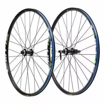 Комплект колес, MT15, 26", 9 мм (QR), Диск. (center lock), Под кассету 8/9 ск., SHIMANO (, CWS261000055)