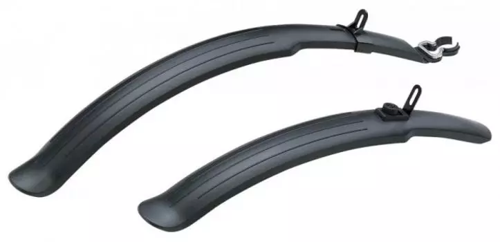 Крылья, комплект, SW-668F/R, 26"-28", Sunny Wheel, RFESW668F001, (черный)