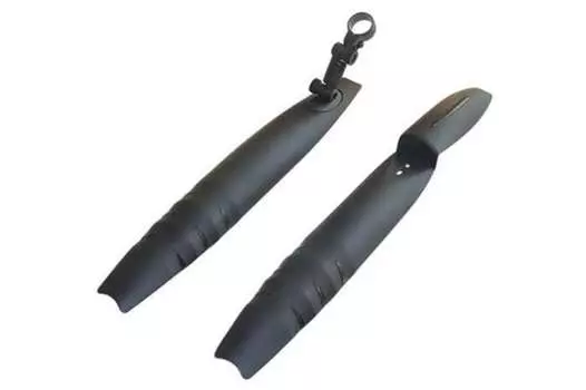 Крылья, MTB (комплект), GD13-639, 24- 26", Пластик, MEET (RNVGD1363901, (черный))