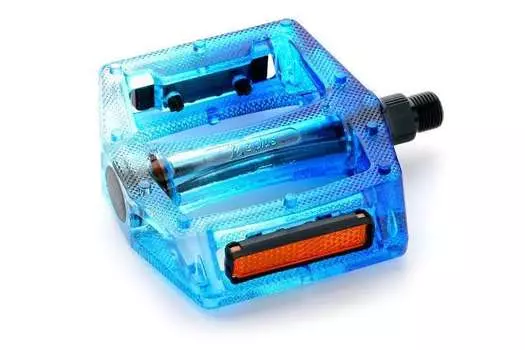 Педали, (комплект), Платформенные, Z-0911, 100*110*28 мм, 9/16", Z plus (синий, RPEBLZPL0004)