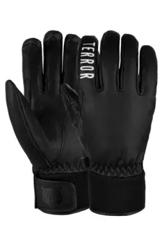 Перчатки TERROR - LEATHER Gloves (Black)