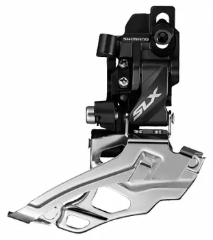 Переключатель передний, M676, SLX, 2 ск., Direct mount, Рамка - нижняя, Тяга - универсальная, 44, SH (, CFD303000123)