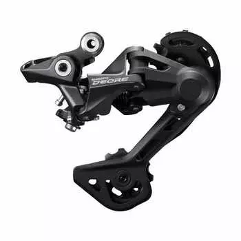 Переключатель задний, SHIMANO, DEORE, RD-M4120, 10/11 ск., под петух, ARDM4120SGS