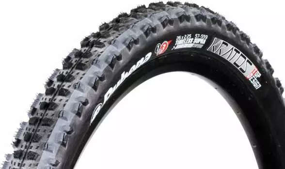 Покрышка, Kratos TD, 27,5" * 2,25", Tubeless Supra, LIQUIDE SEALANT, серые полосы по сторонам протек (черный, 510951733052)