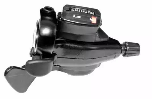Рукоятка переключения передач, левая, триггер, 3 ск., SAIGUAN, KD-71-3SI, RSLKD713SI01