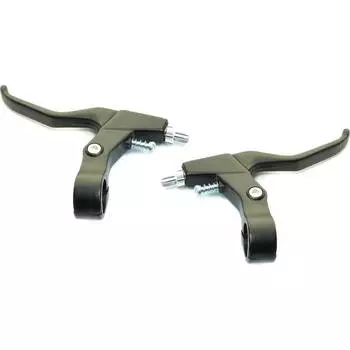 Рукоятки тормоза, комплект (левая и правая), BL-208, SAIGUAN, RBLBL2080001, (черный)