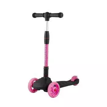 Самокат 3-х колесный Складной "Baby Delux" (2021) Maxiscoo со Светящимися Колесами