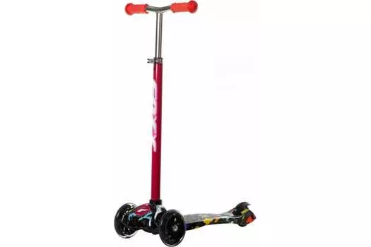 Самокат детский FOXX, свет.кол. пер.120*24 задн.76*24мм
