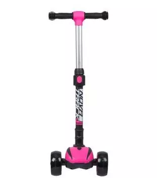 Самокат Novatrack RainBow CAR GIRL PRO