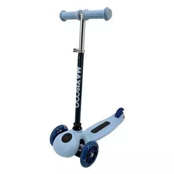 Самокат Трехколесный Maxiscoo Серия "One +" со Светящимися Колесами