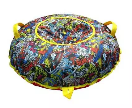 Санки надувные 100 см. "Ватрушка Принт "Комиксы" (КСНВ10021)