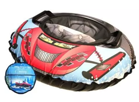 Санки надувные с сумкой "Ватрушка "Снегоход" 100 см (КСНВ100-СХО)