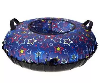 Санки надувные "Ватрушка "Звезды на синем" 110 см (КСНВ1104) КСНВ1104