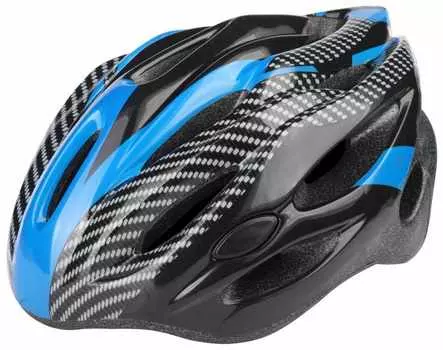 Шлем защитный MV-26 (out-mold) черно-синий-карбон (600052)