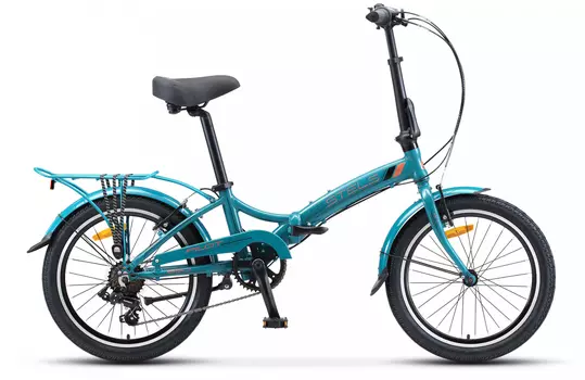 Складной велосипед Stels Pilot 650 V010, 20", ALU рама, синий