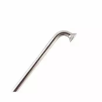 Спица без ниппеля, 45#, Постоянное сечение, 14G, 236 мм, ZHENGXING, хром, 1SP414G23607