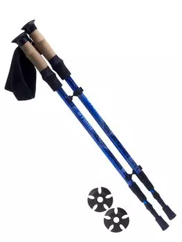 Треккинговые палки Atemi телескоп., 18/16/14 мм, twist lock, antishok, р. 65-135 см, ATP-05