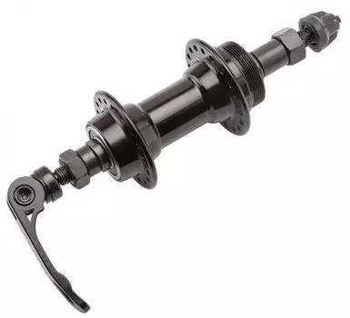 Втулка, Задняя, WZ-201RQR, 32 отв., 130 мм, 10 мм (эксц), 140 мм, V-Brake, Под трещотку 6/7 ск., JOY, 1RHAAB100586