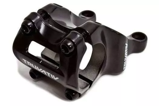 Вынос руля, HOLZFELLER, Нерегулируемый, Безрезьбовой, 31,8 мм, 50 мм, TRUVATIV (черный, CSMABD200431, (белая графика))