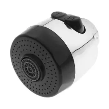 Аэратор с регулировкой потока, клавишный, пластик