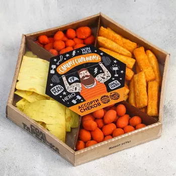 Ассорти снеков «Самому сильному», 100 г