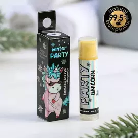 Бальзам для губ Winter party, миндаль