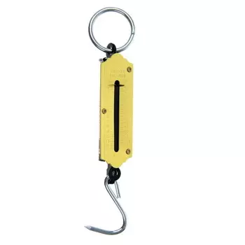 Безмен механический, до 12 кг, жёлтый