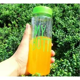 Бутылка My Bottle с Мешочком Cалатовая