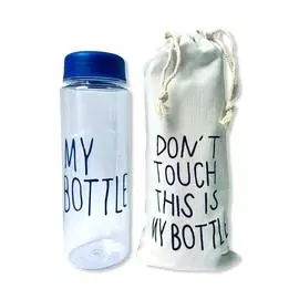 Бутылка My Bottle с Мешочком Синяя