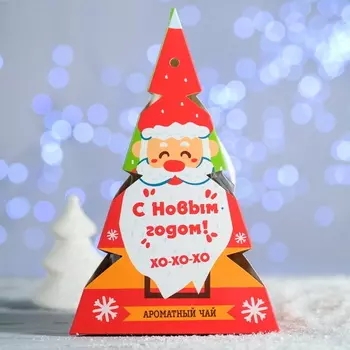 Чай "C Новым годом хохохо" в коробке-елке 50 г