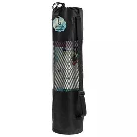 Чехол для йога-коврика 68 25 см (для коврика толщиной до 8 мм), цвет чёрный