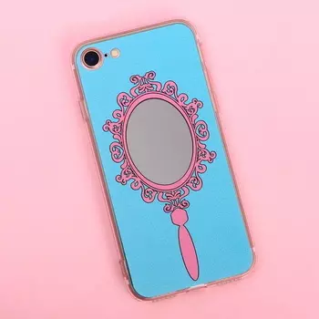 Чехол для телефона iPhone 7 с зеркальным эффектом «Излучай красоту»