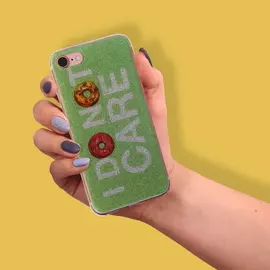 Чехол-накладка для телефона iPhone 6, 6S, 7 don't care