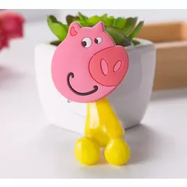 Держатель детский для зубной щетки на присоске Хрюша