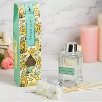 Диффузор в многогранном флаконе "Уюта и тепла" 100 мл