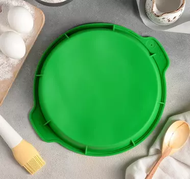 Форма для выпечки Круг с ручками, 26*29*4,5 см