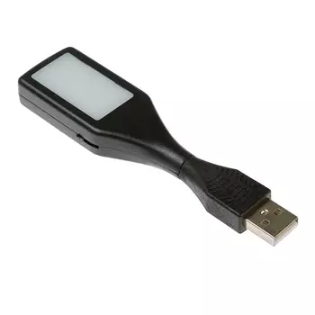 Фумигатор, работает от USB, фонарик, черный