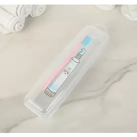 Футляр для зубной щётки и пасты Мадам 24 см