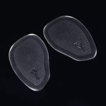 Гелевые полустельки, универсальные, пара, цвет прозрачный