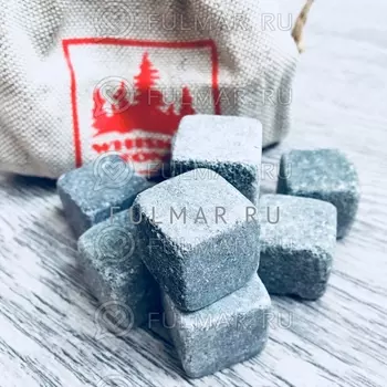 Камни для виски и других напитков Wiskey Stones 9 кубиков Карелия