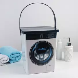 Контейнер 8,5 л для стирального порошка, цвет белый