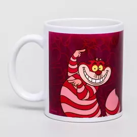 Кружка Time for tea, Disney Кот из Алисы в стране Чудес, 350 мл