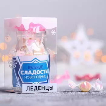 Леденцы в бутылке "Цельные сладости", 25 гр